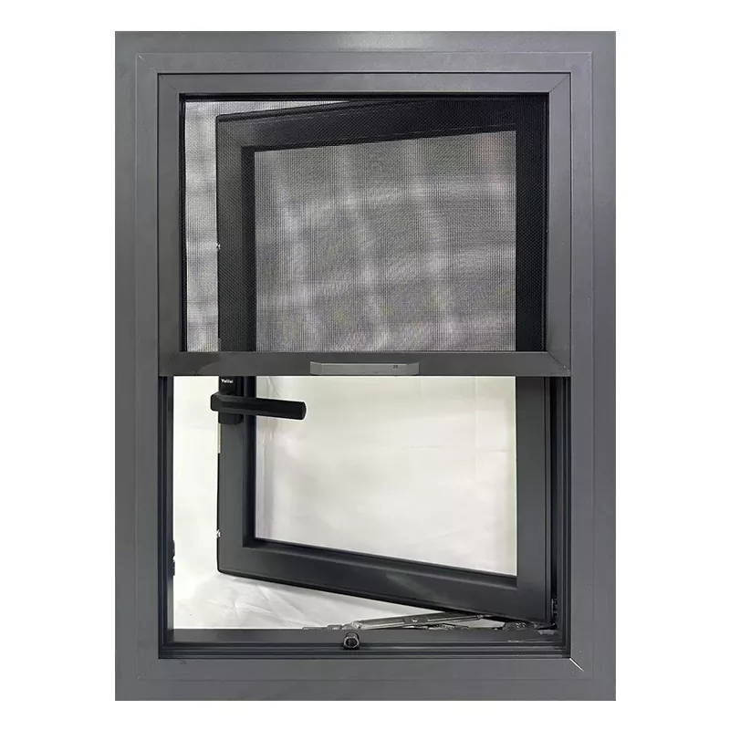 Porszórt alumínium ötvözet ablakok